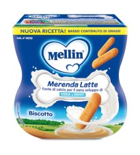 MELLIN MER LATTE BISC 2X100G