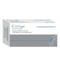 ICROSS GEL GOCCE OCUL 15PZ