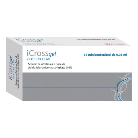 ICROSS GEL GOCCE OCUL 15PZ