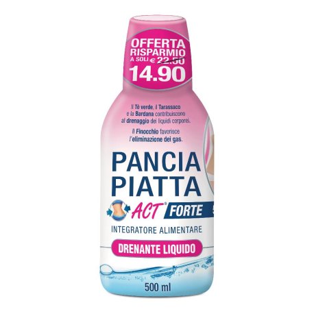 PANCIA PIATTA ACT FORTE 500ML