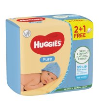 HUGGIES SALVIETTE PURE TRIPLO