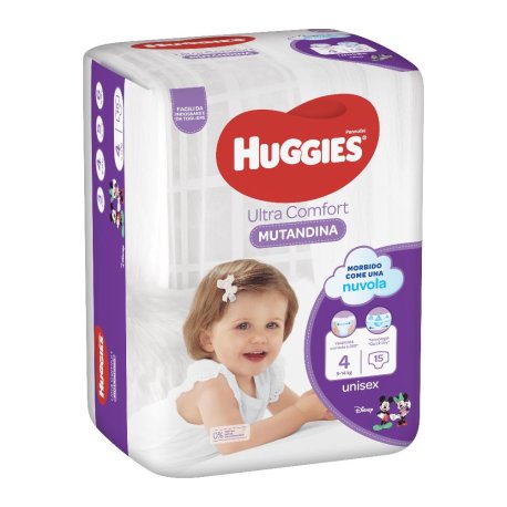 HUGGIES DIAPER PANT BASE 4 15P