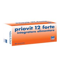 PRIOVIT 12 FORTE 40CARAMELLE