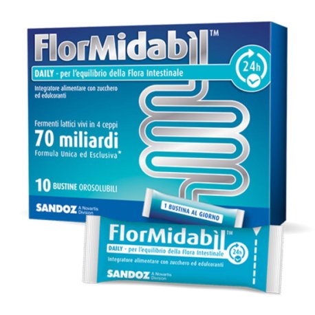 FLORMIDABIL DAILY 10 BUSTINE