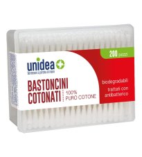 UNIDEA BASTONCINI COT 200PZ