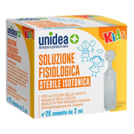 UNIDEA SOL FISIOL 20AMP 2ML