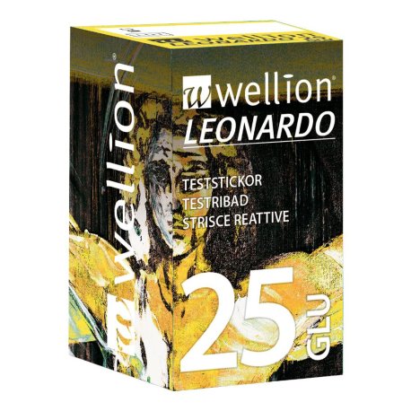 WELLION LEONARDO GLICEMIA 25ST