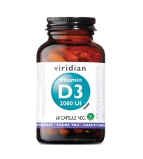 VIRIDIAN VITAMIN D3 2000IU 60C