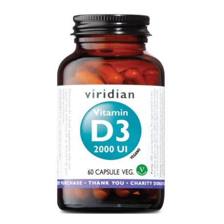 VIRIDIAN VITAMIN D3 2000IU 60C