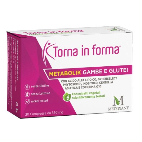 TORNA IN FORMA METABOLIK GAMBE