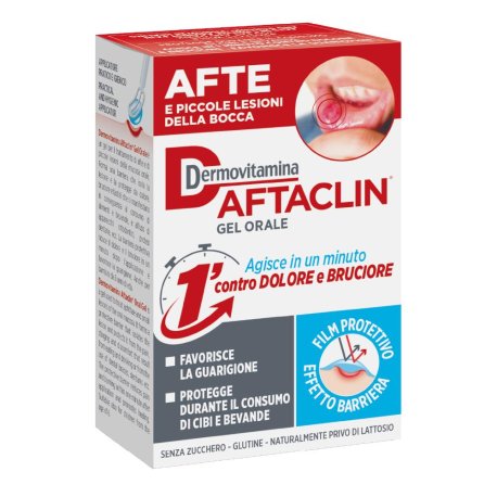 DERMOVITAMINA AFTACLIN GEL ORA