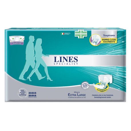 LINES SP PANN PROT/A XL 20PZ