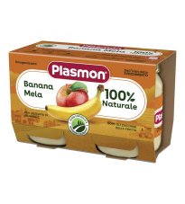 PLASMON OMOG BANANA/MELA2X104G