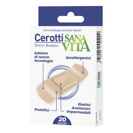 SANAVITA CEROTTI ASSORTITI 20P