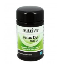 NUTRIVA VEGAN D3 60CPR 2000UI