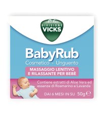 VICKS BABYRUB UNGUENTO 50G