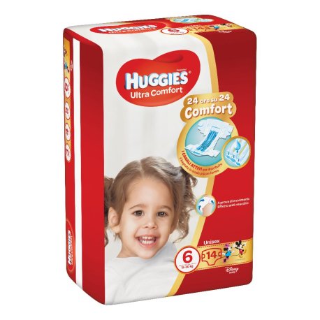 HUGGIES ULTRA COMFORT BAS6 14P