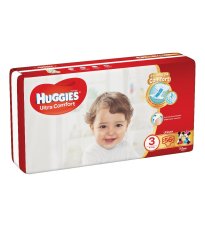 HUGGIES ULTRA COMFORT GR 3 56P