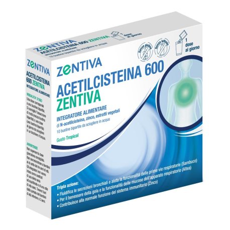 ACETILCISTEINA 600 ZENT 10BUST