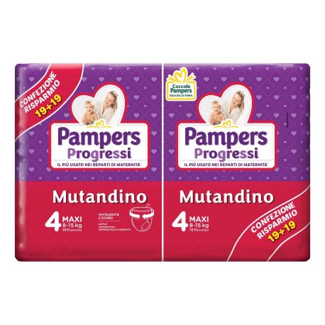 PAMPERS PROGRESSI MUT MAXI38PZ