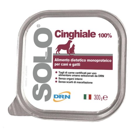 SOLO CINGHIALE CANI/GATTI 300G