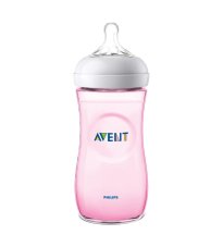 AVENT BIB NAT PP ROSA 330ML