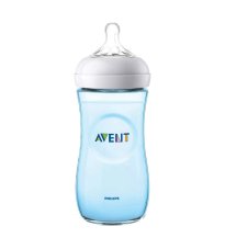 AVENT BIB NAT PP AZZ 330ML