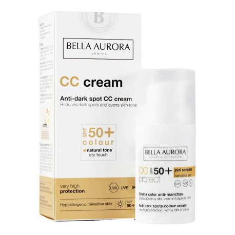 BELLA AURORA CREMA COL SPF50+