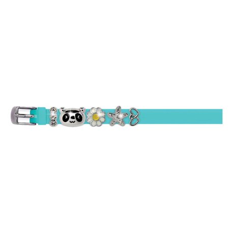 BRACCIALETTO AQUA SIL C/CHARMS