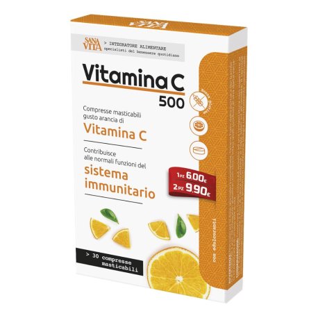 SANAVITA VITAMINA C MAST 30CPR