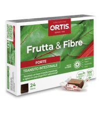 FRUTTA & FIBRE FORTE 24CUBETTI