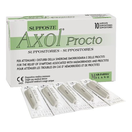 AXOL PROCTO 10SUPPOSTE 2G