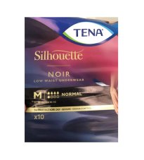 TENA SILHOUETTE NOIR M 10PZ