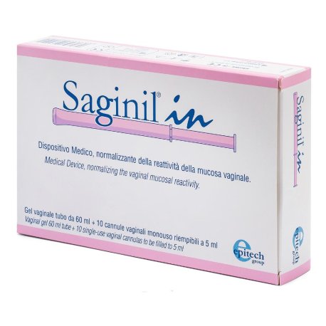 SAGINIL IN 10 CANNULE TUBO60ML