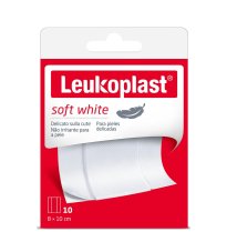 LEUKOPLAST SOFT WHITE 100X8CM