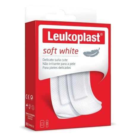 LEUKOPLAST SOFT WHITE 20PZ ASS