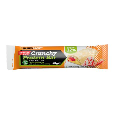 CRUNCHY PROTEINBAR STRAWB 40G