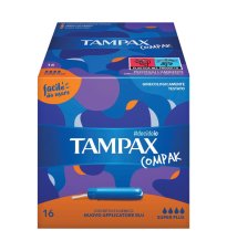 TAMPAX COMPAK SUPER PLUS 16PZ