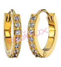 BJT991 ORECCHINI CRYSTAL HOOP