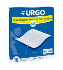 URGO COMPR STER COT7,5X7,5 10P