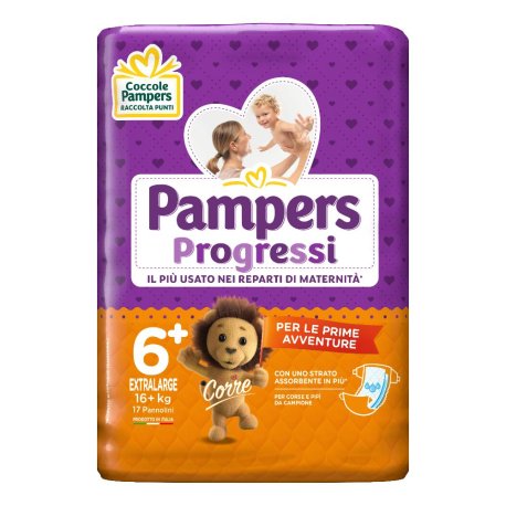 PAMPERS PROGRESSI XL 17PZ