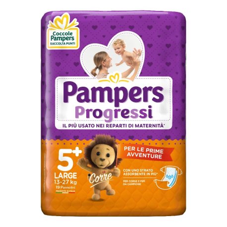 PAMPERS PROGRESSI LARGE 19PZ