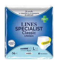 LINES CLAS PANTS PLUS L 14PZ