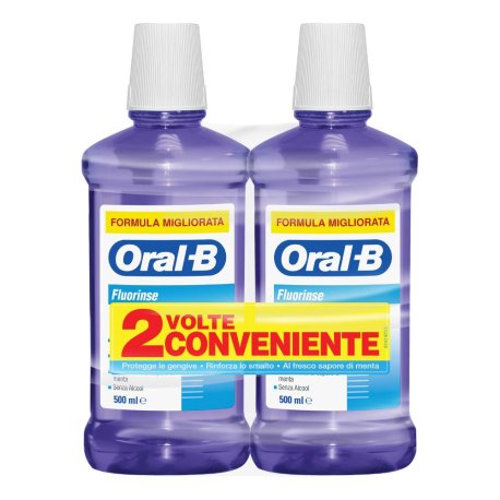 ORALB FLUORINSE COLLUT 2X500ML