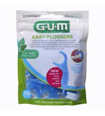 GUM EASY FLOSSERS FORCELLA30PZ