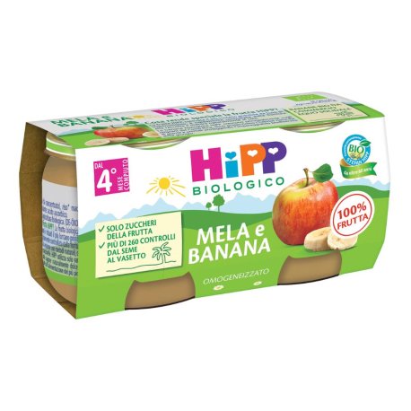 HIPP BIO OMOG MELA/BANANA2X80G