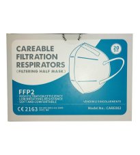 CAREABLE FILT RESP FFP2 20PZ