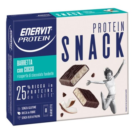 ENERVIT PROTEIN SNACK COCC8BAR