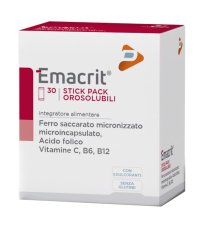 EMACRIT OROSOLUBILE 30STICK PA