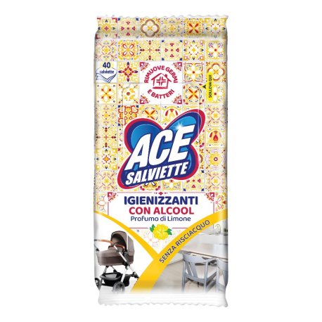 ACE SALVIETTE IGIEN SGRAS 40PZ